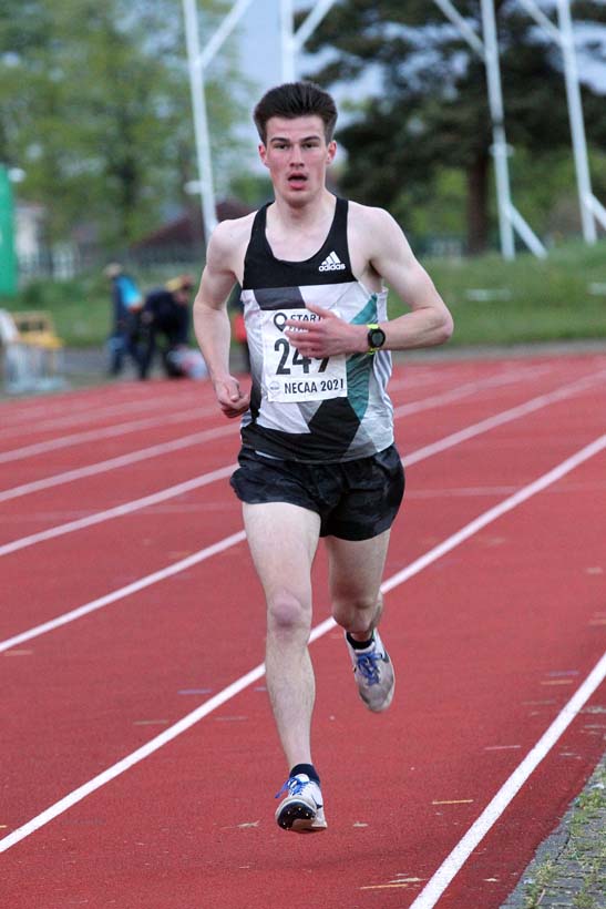 3000 metres, 2021 North East Grand Prix No. 2, Monkton, Wednesday, May 19th. Photo: David T. Hewitson/Sports for All Pics